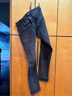 Ralph Lauren Double RL Slim Black Denim Jeans